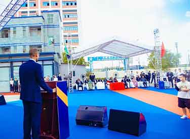 RAIS DK.MWINYI AFUNGUA OFISI ZA  KAMPUNI YA SILENT OCEAN CHINA